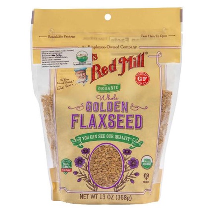 

Organic Whole Golden Flaxseed Bob Red Mill 368 Gram