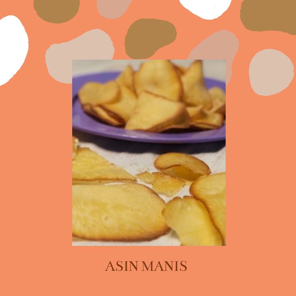 

KERIPIK SINGKONG (KripOng) ASIN MANIS 135gr GURIH NIKMAT