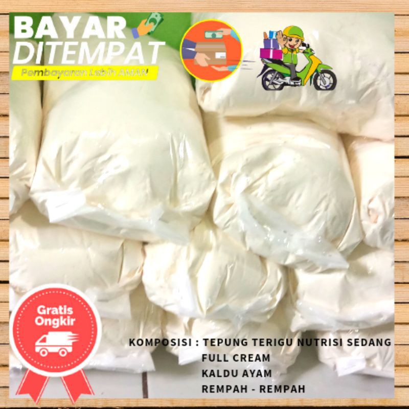 

Tepung fried chicken siap pakai/Tepung Biang fried chicken 1kg