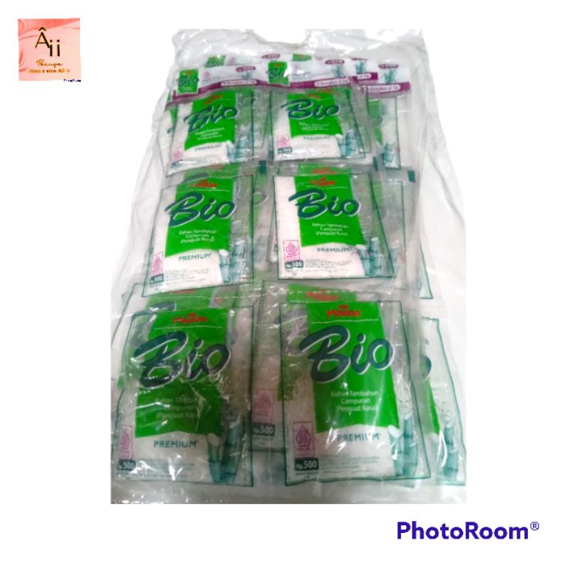 

1pak Bio miwon micin 500an 5gr x 8renteng 48pcs penguat rasa