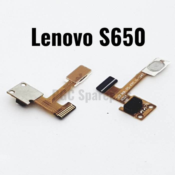 Ori Flexible Konektor Power On Off Sensor Lenovo S650 Fleksibel Shopee Indonesia