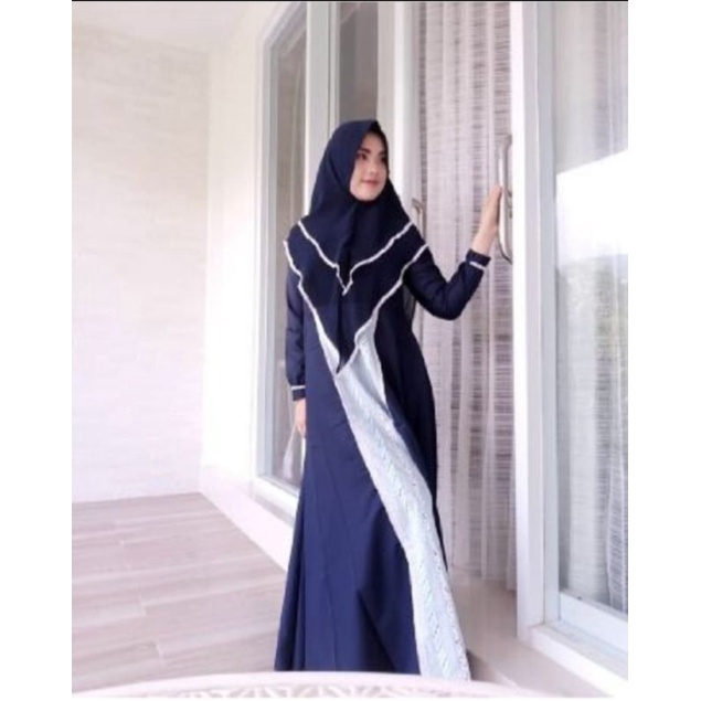 Preloved Gamis set by Azzahra Syari Premium