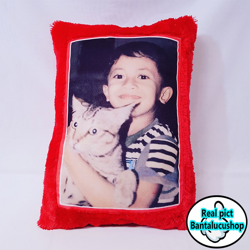 Bantal Foto Custom size Bantal Tidur 40x60cm