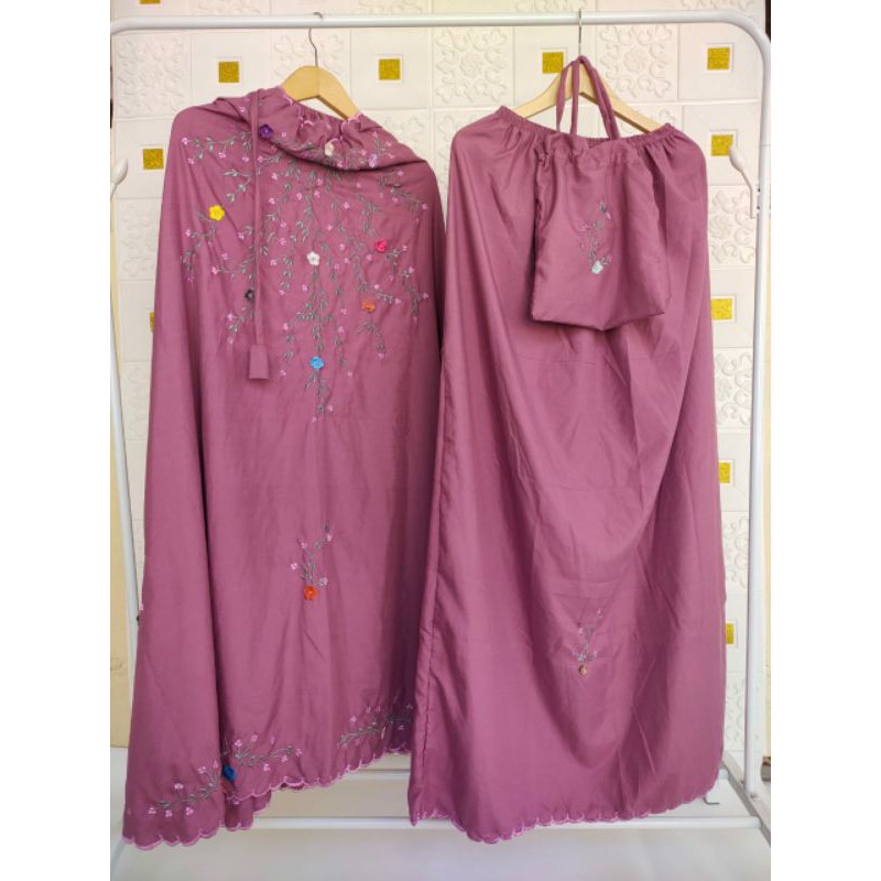 Mukena Aluna Dewasa Bordir