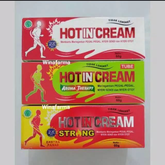 Hot in cream tube 60 gr