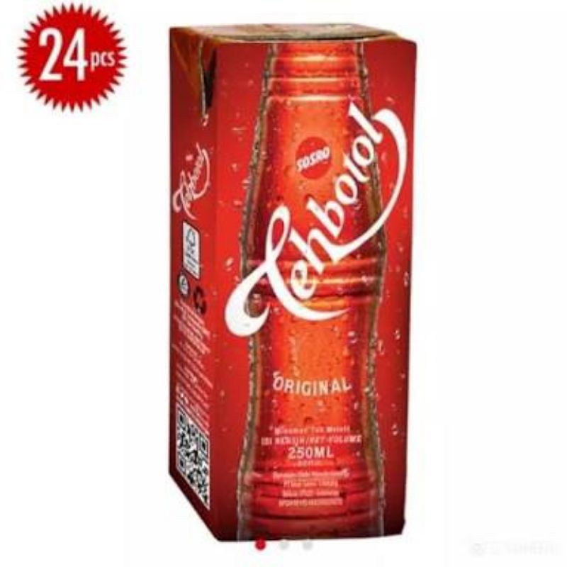 TEH BOTOL SOSRO KOTAK 250 ML ISI 24
