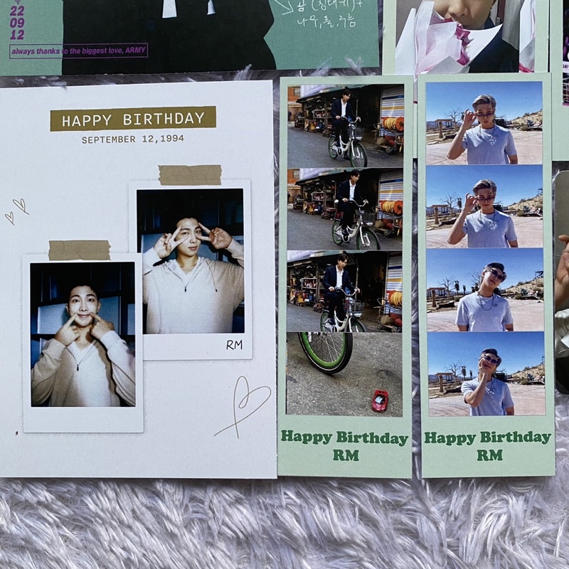 FANKIT BTS RM NAMJOON 28th BIRTHDAY