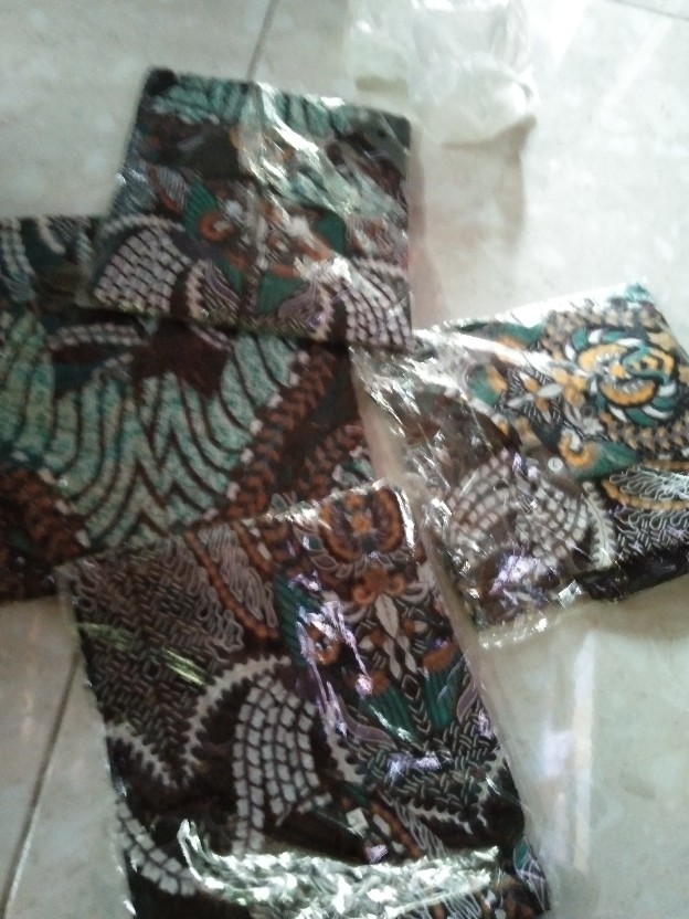 [free Ongkir] Batik Couple / Keluarga / Pasangan / Anak Motif Madu Ijo