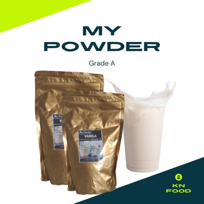 

My Powder Minuman Rasa Vanilla Grade A kemasan 500 Gram