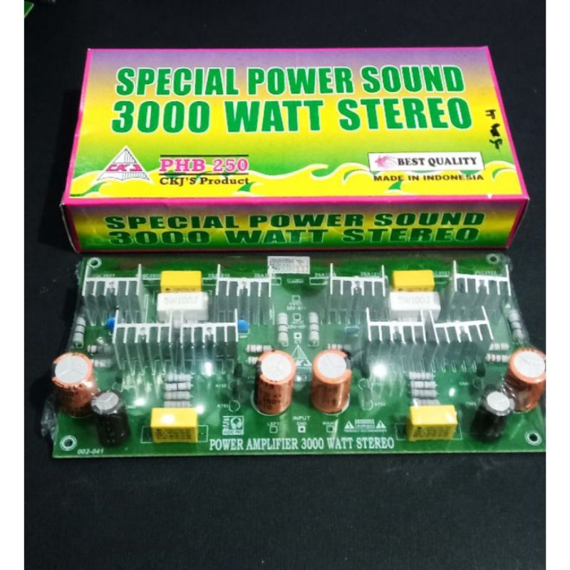 Driver Power Sound 3000 WATT Stereo CKJ PHB 250