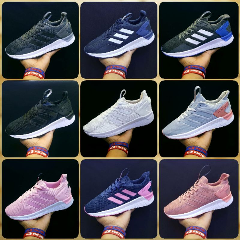 ⭐COD SEPATU ADIDAS QUESTARRIDE FULL WHITE SEPATU ADIDAS CEWEK COWOK SEPATU ADIDAS QUESTAR RIDE PRIA 
