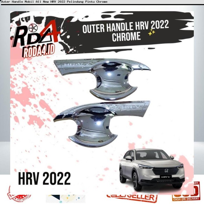 Outer Handle Mobil All New HRV 2022 Pelindung Pintu Chrome