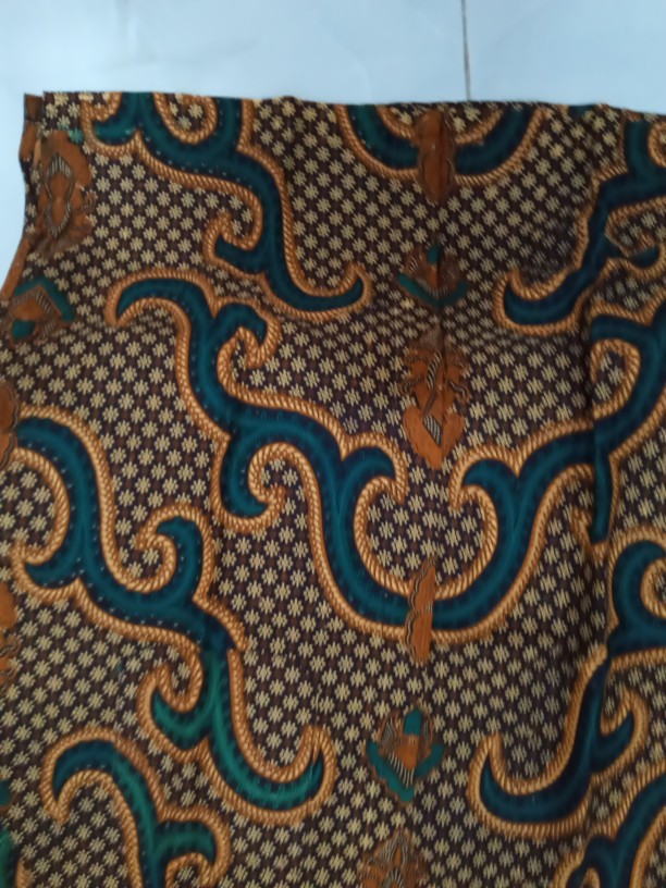 Bswart Batik Hrb026 Kenongo Hem Pendek Padi Pekalongan M L Xl Batik Pria Murah Modern Grosir Batik