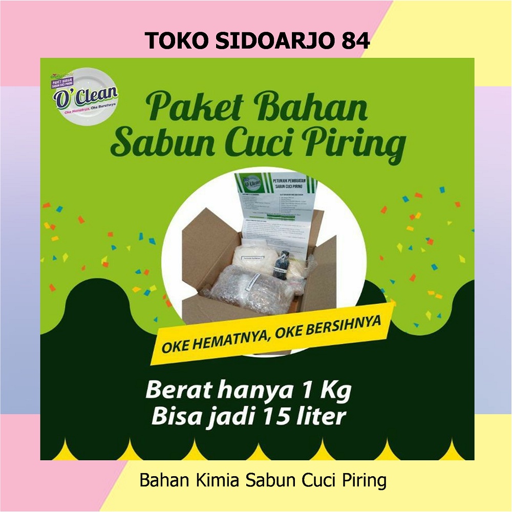 Oclean Bahan Kimia Sabun Cuci Piring Paket Bahan Sabun Cuci Piring Cair Terlengkap 15 Liter Perlengkapan Aksesoris Dapur Murah Oclean sabuncucipiring sabuncucipiringmurah sabuncucipiringcair sabuncucipiringekonomis sabuncucipiringberkualitas