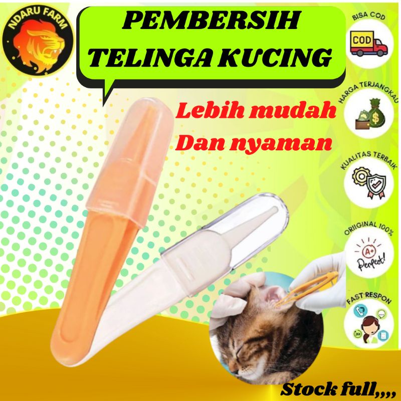 Pembersih Telinga Kucing Anjing korek telinga hewan NDARUFRAM