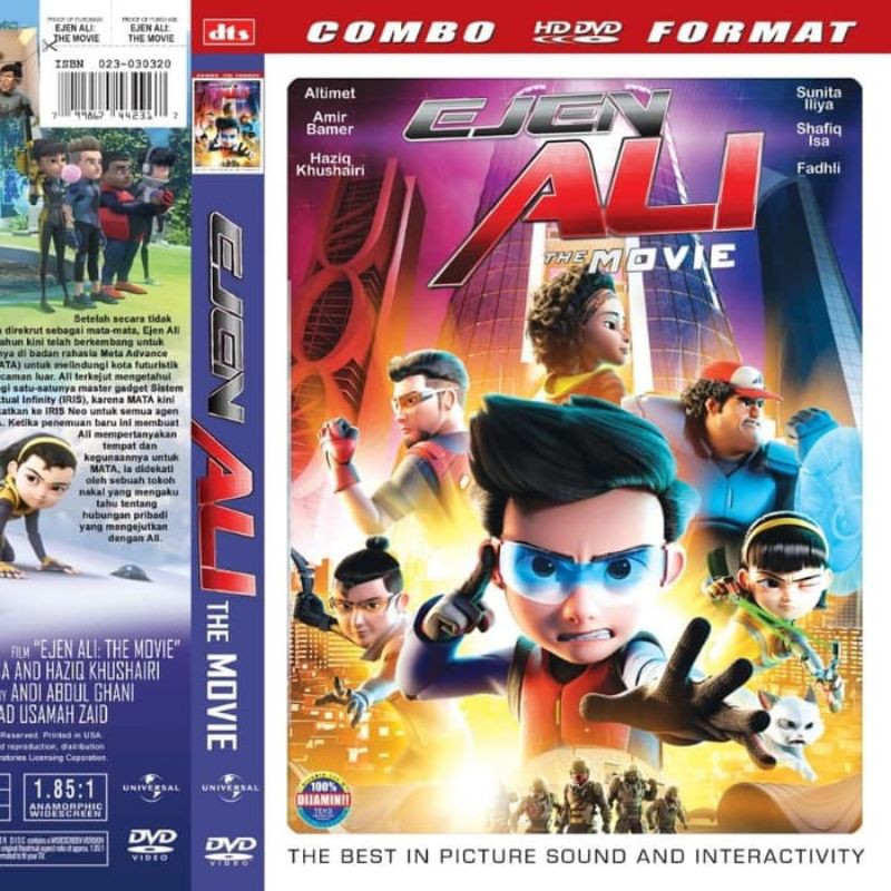 Kaset Film Kartun EJEN ALI THE MOVIE