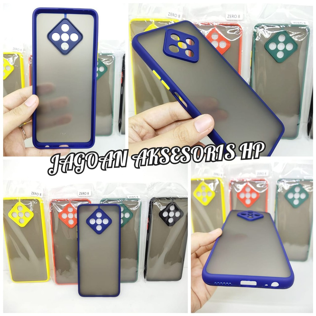 Bumper AERO CASE Infinix Zero 8 X687 6.85 inch Hardcase My Choice List Warna Matte