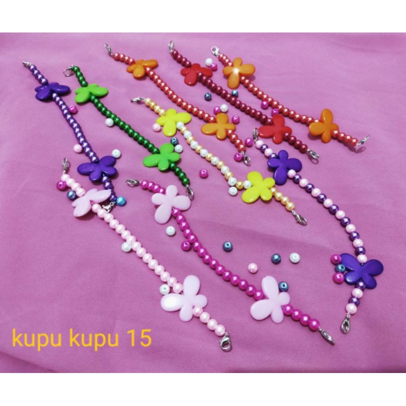 Gelang anak Gelang wanita dewasa Gelang mutiara Gelang mutiara imitasi