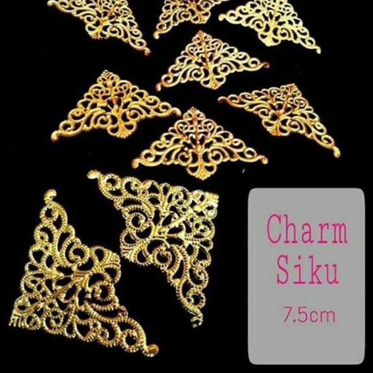 

MurMer // QnO (12pcs) Siku Hantaran Gold & silver (Besar) Geser gambar untuk pemilihan warna //Khusus@hari@ini
