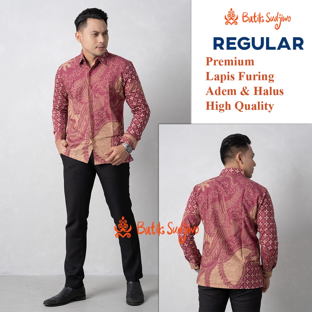 Baju Batik  Lengan Panjang Furing Premium 1002