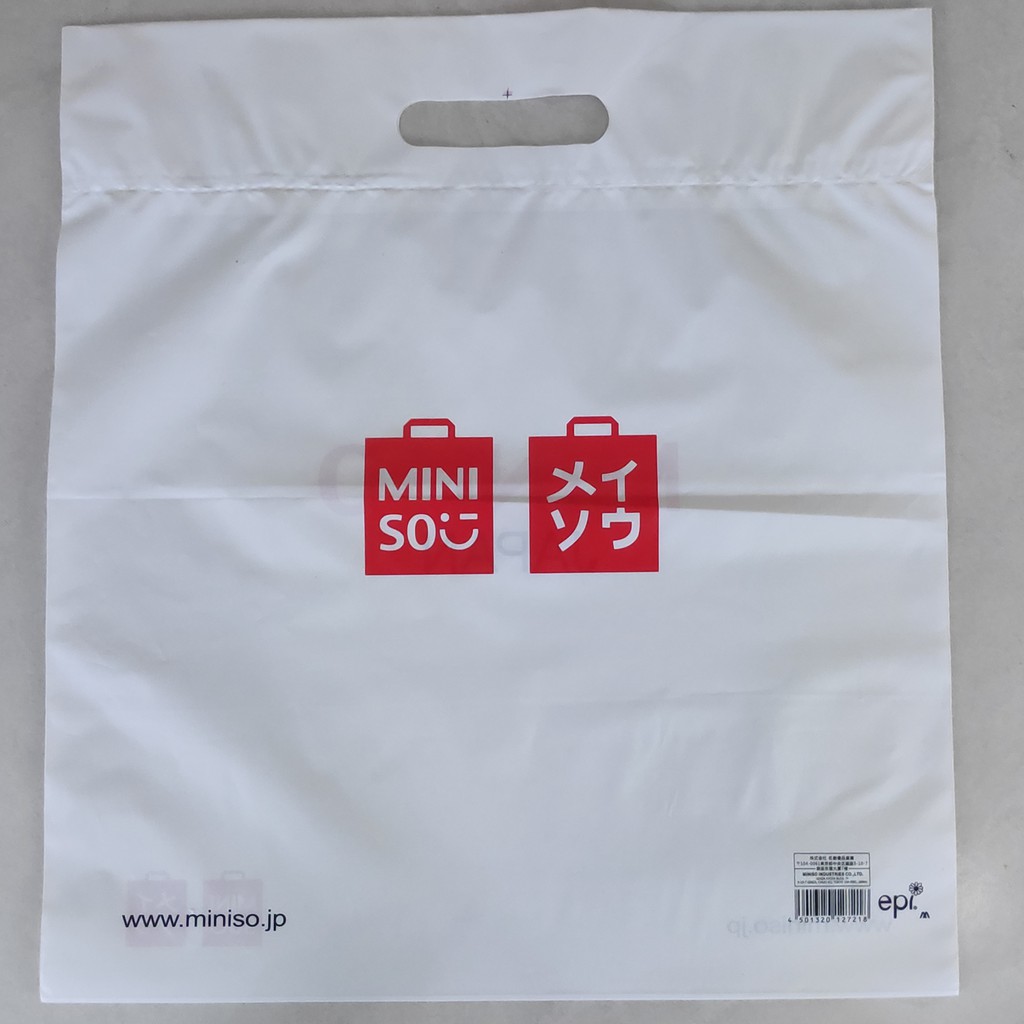 Miniso Kantong Plastik / Plastic Bag