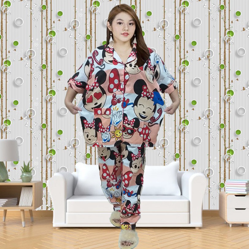 PIYAMA CP JUMBO SIZE XXL/KARAKTER/PIYAMA CPJUMBO STARMOON/BAJU TIDUR-MK BIG