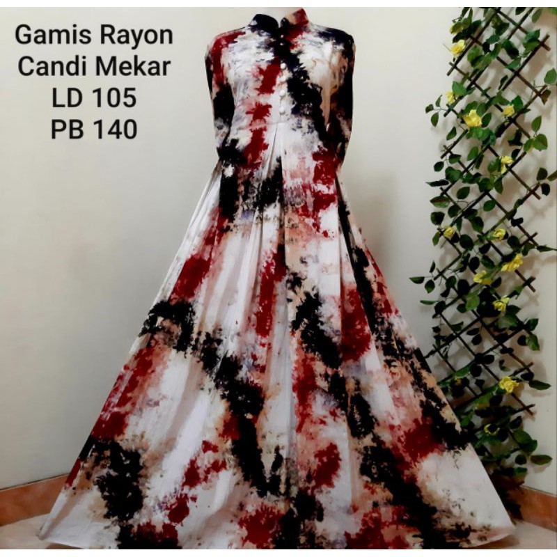 GAMIS TWILL RAYON CANDI MEKAR