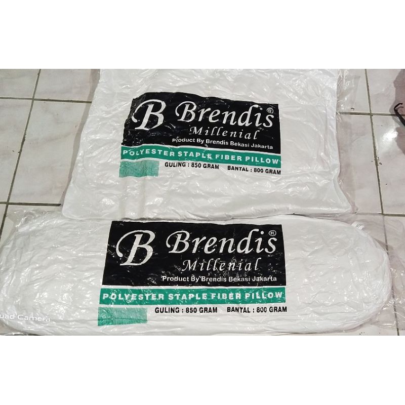 Millenial PAKET 1 Bantal 1 Guling Brendis 70x50
