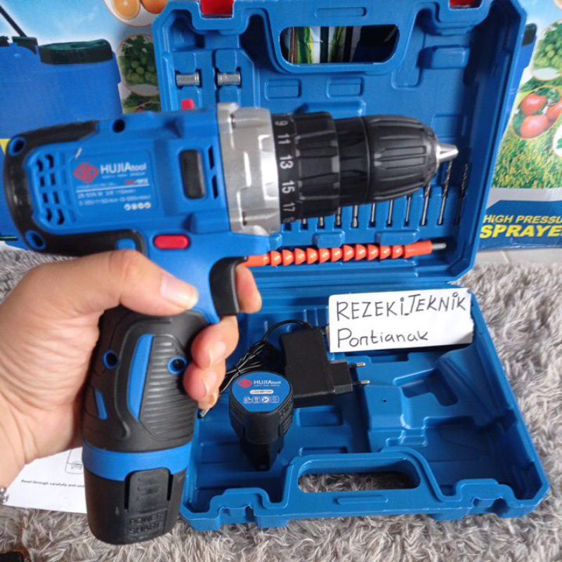Mesin Bor Corddles 12Volt Hujia