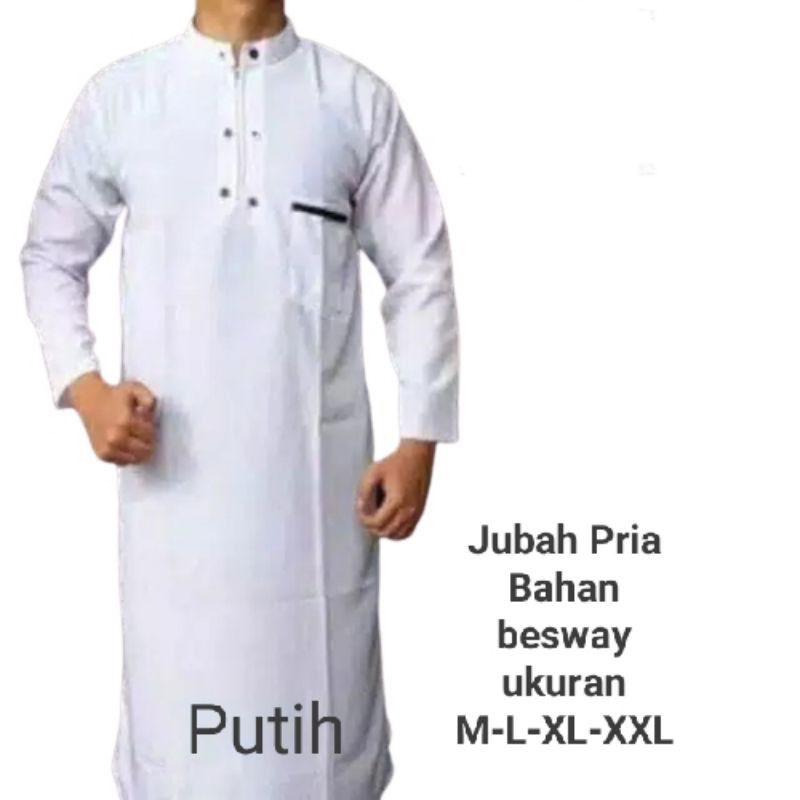 Gamis Pria / Jubah Gamis Pria Dewasa / Gamis