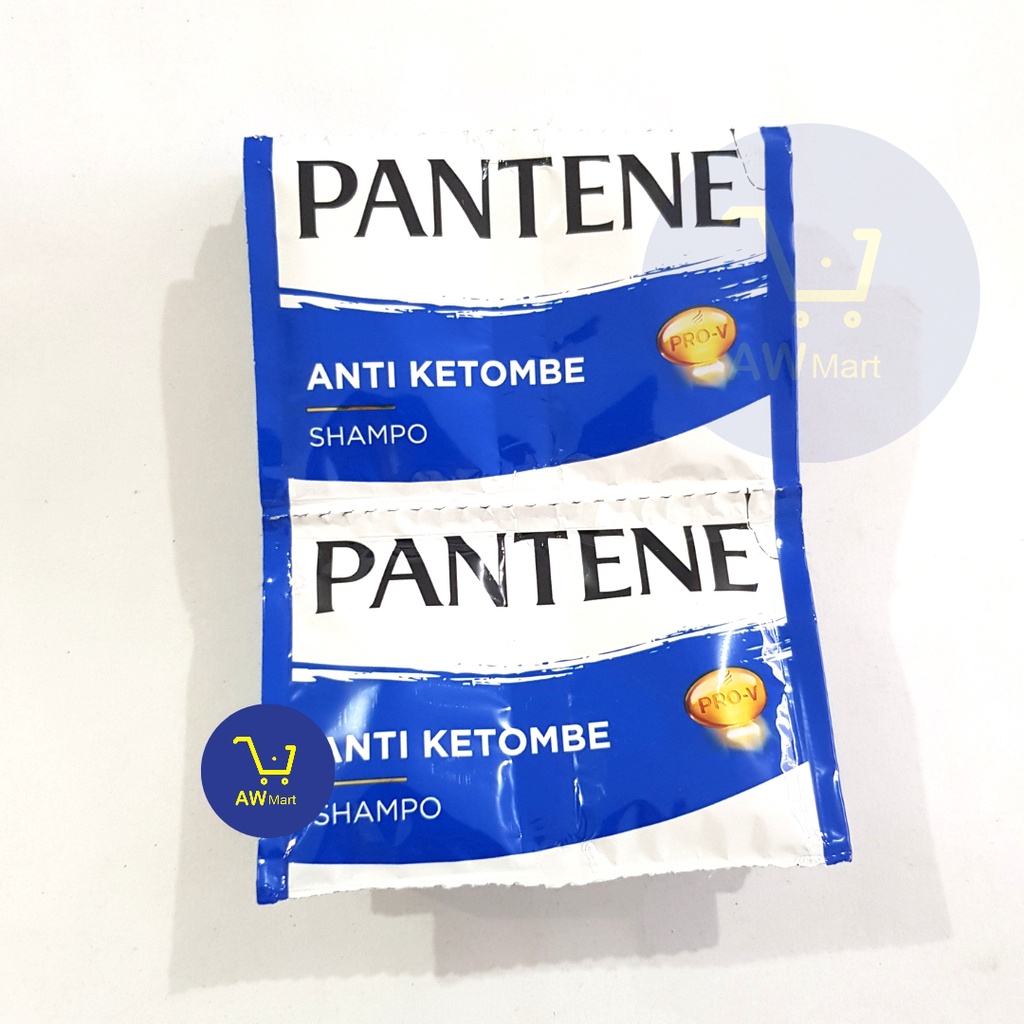 SHAMPOO PANTENE ORIGINAL SACHET RENCENG 12'S X 9 ML - PANTENE ORIGINAL - PANTENE ANTI KETOMBE, ANTI LEPEK, HITAM PANJANG, RAMBUT RONTOK