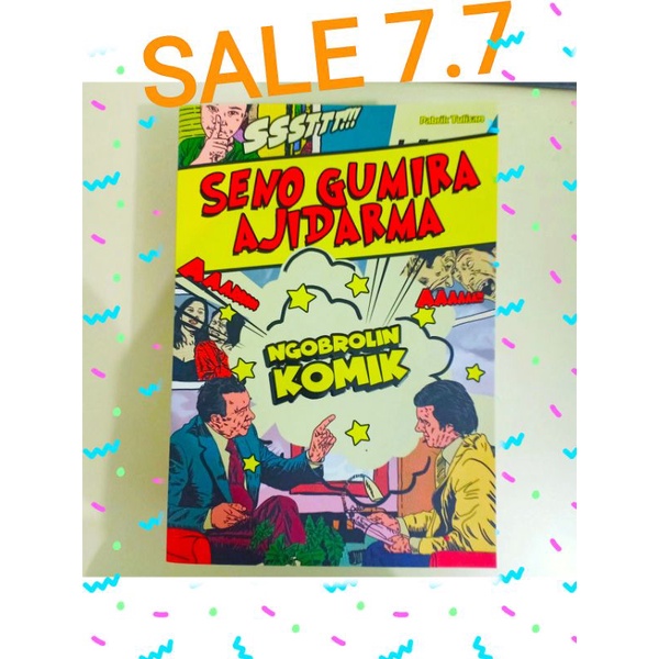 Jual Buku Seno Gumira Ajidarma Ngobrolin Komik Shopee Indonesia