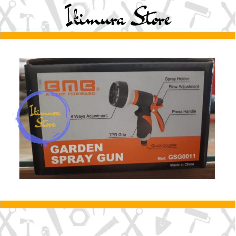 Semprotan Taman 8 Pattern BMB 8 Ways Garden Spray Gun