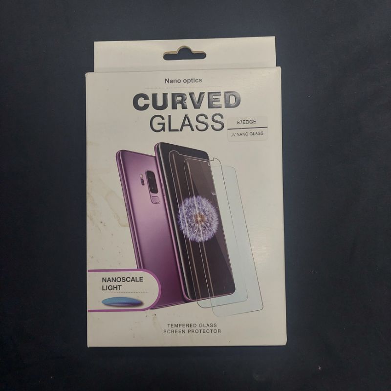 Tempered glass UV samsung S7 edge