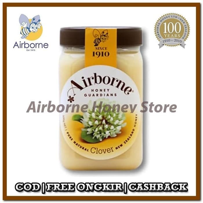 

Airborne Clover Honey 500 Gr