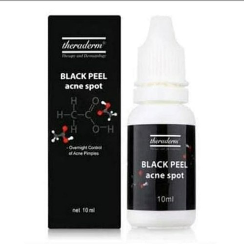 theraderm black peel acne spot REG BPOM
