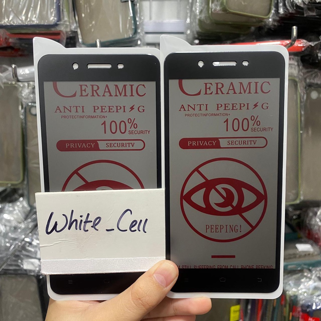 VIVO Y53 Y53S 4G Y53S 5G Y51 Y51A Y81 Y83 Tempered Glass CERAMIC SPY Matte Full Screen Guard D2