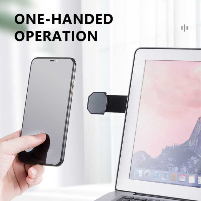 Laptop Extention stand  /  Multi Screen Computer Laptop mount  Magnetic Phone Holder Bracket Fixed