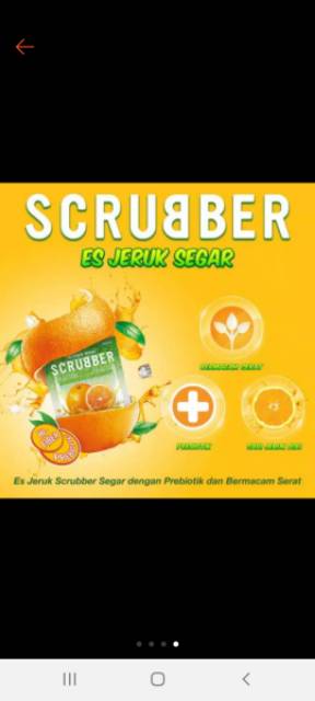 [ORIGINAL] VEGETA SCRUBBER JERUK RENTENG @12 PCS