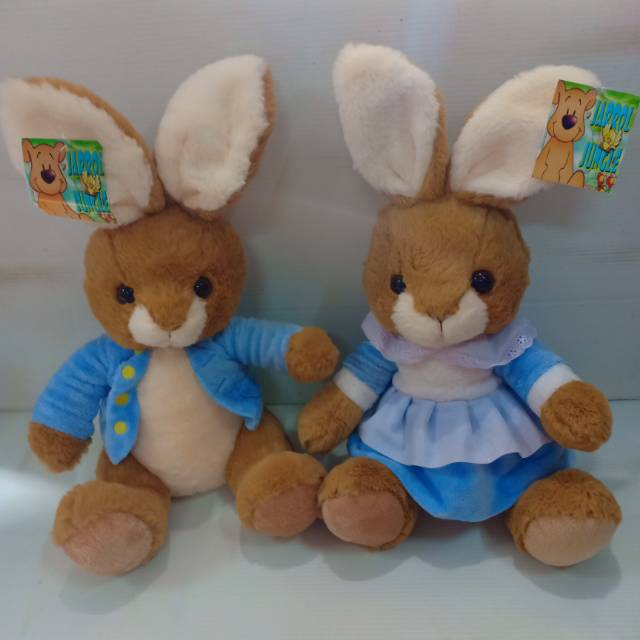 Boneka Peter Rabbit Set isi 2 Pcs