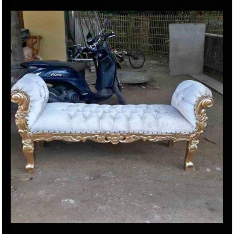 Sofa Stool / Bangku Sofa Furniture asli dari Jepara
