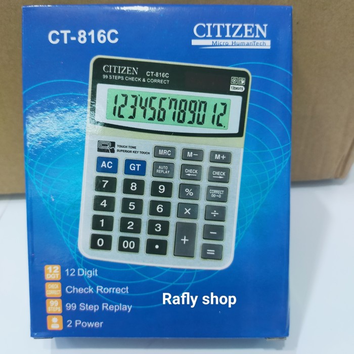 

kalkulator citizen CT 816C
