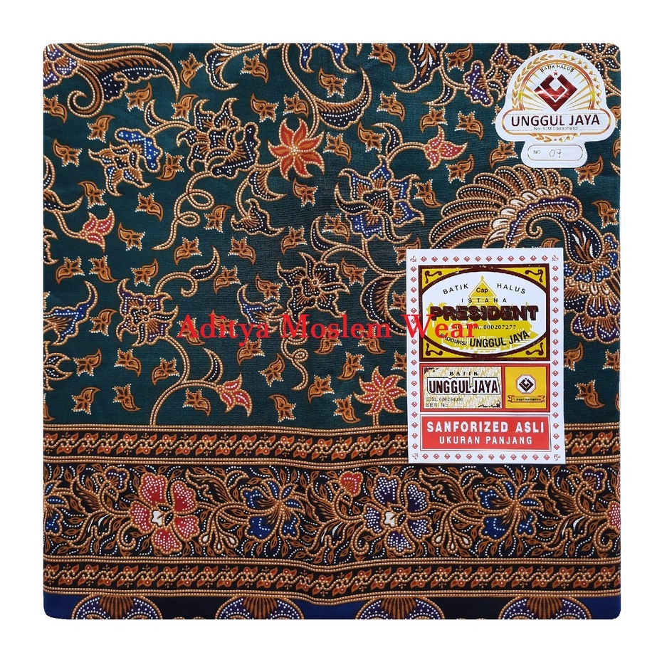 Kain Sarung Wanita / Sarung Batik Pekalongan / Batik Unggul Jaya / Batik Cap President