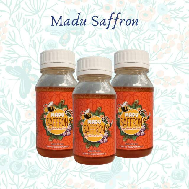 [Bisa COD] Madu Saffron || Madu Bunga Saffron | Bunga Saffron