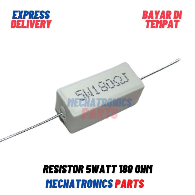 [PAS-9321] RESISTOR 5WATT 180OHM