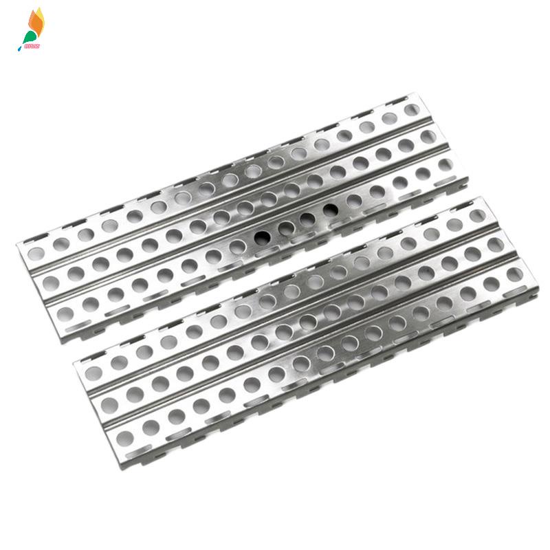 2Pcs Papan Tangga Pasir Bahan Stainless Steel Untuk Axial SCX10 TRX-4 D90 1 / 10 RC Crawler Car