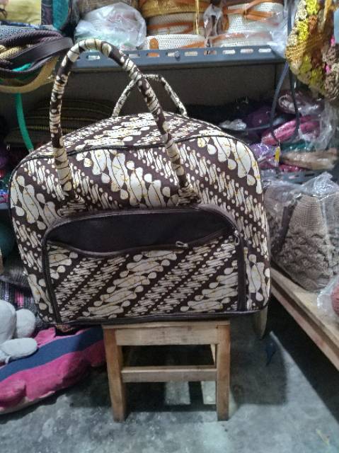 (BISA COD) TAS TRAVELLING PACKING BATIK UKURAN BESAR 50x40x30 cm - TAS LAUNDRY BAJU MURAH KHAS JOGJA