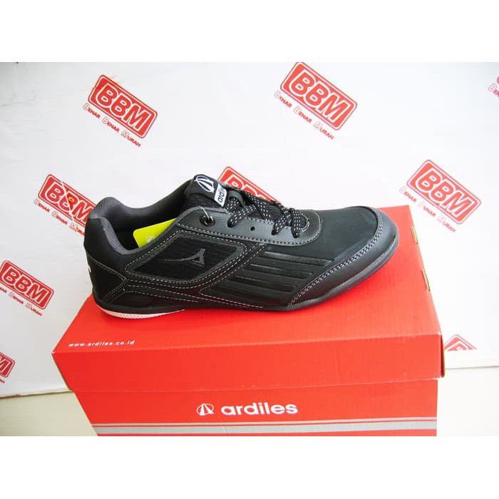 ARDILES PRIETTO  SEPATU PRIA SPORT CASUAL SNEAKER  HitamPutih