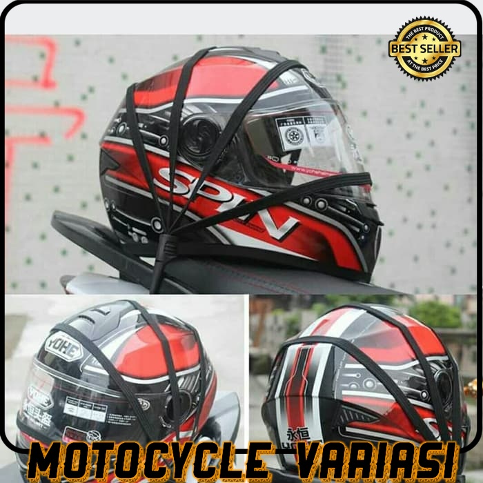 Jaring Helm / Jaring barang di motor