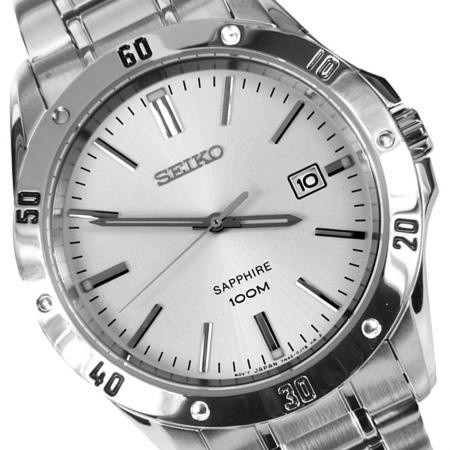 Seiko Mens SGEG51P1 Quartz Clasic Silver SS Bracelet | Jam Pria SGEG51